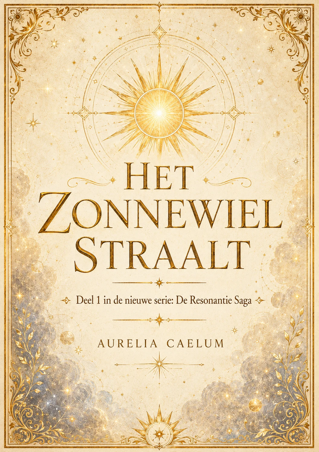 Boekomslag Het Zonnewiel Straalt van Aurelia Caelum